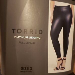 TORRID PLATINUM LEGGINGS